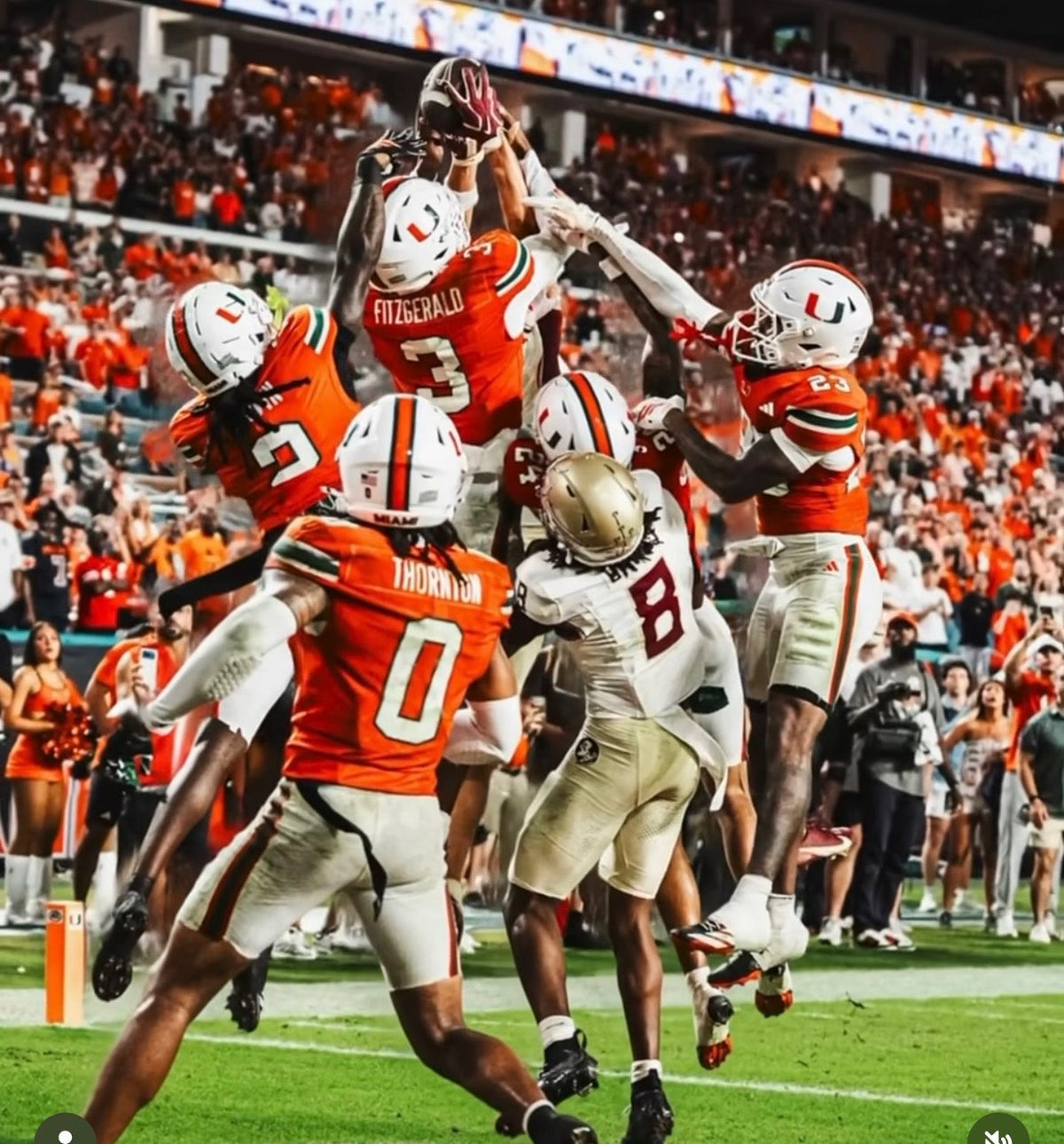Top 10 Defensive PFF grades for Miami Hurricanes vs. FSU