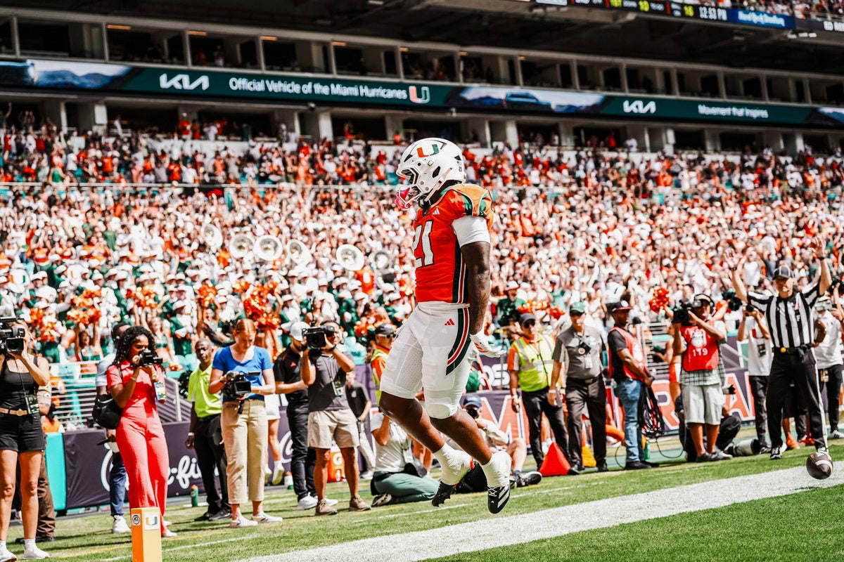 Miami Hurricanes vs. Pittsburgh: Snap Counts