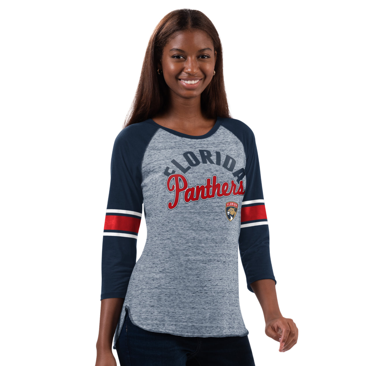 Florida Panthers Glll 4Her 3/4 Sleeve Women's Shirt