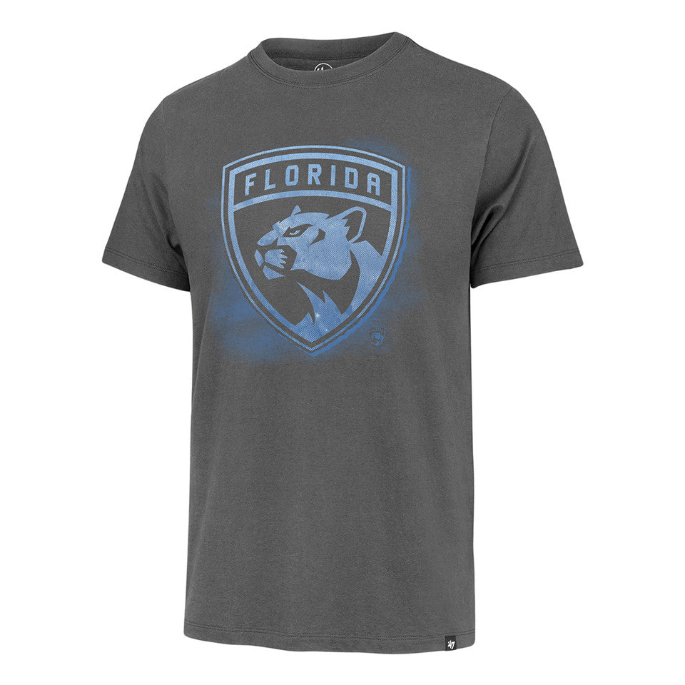Florida Panthers 47 Brand Submarine Iced Out Franklin T-Shirt - Dark Grey