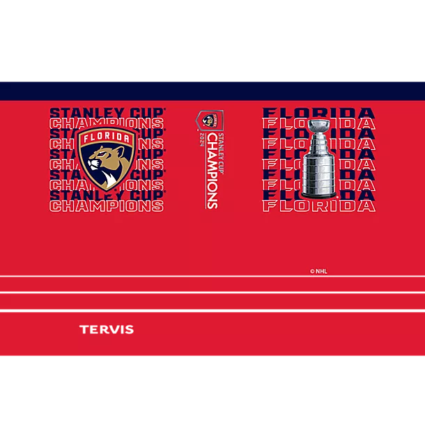 Florida Panthers 30oz Stanley Cup Champions Tervis S/S Tumbler w/ Lid - Red