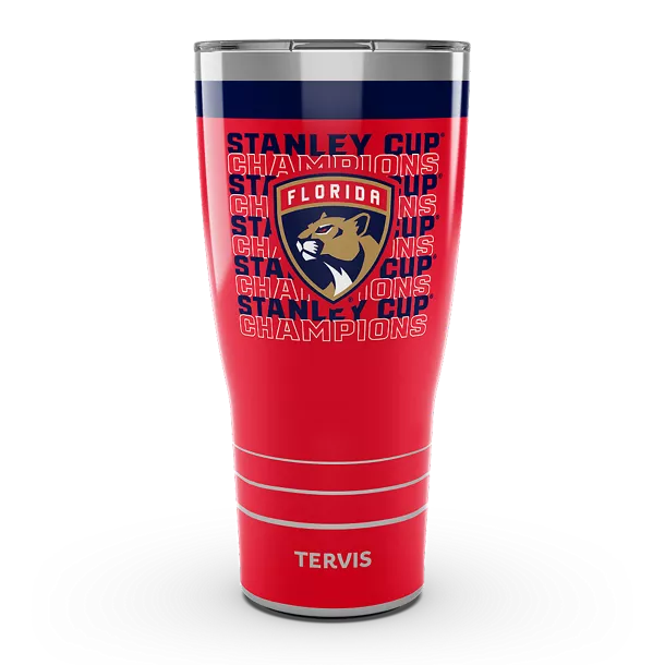 Florida Panthers 30oz Stanley Cup Champions Tervis S/S Tumbler w/ Lid - Red