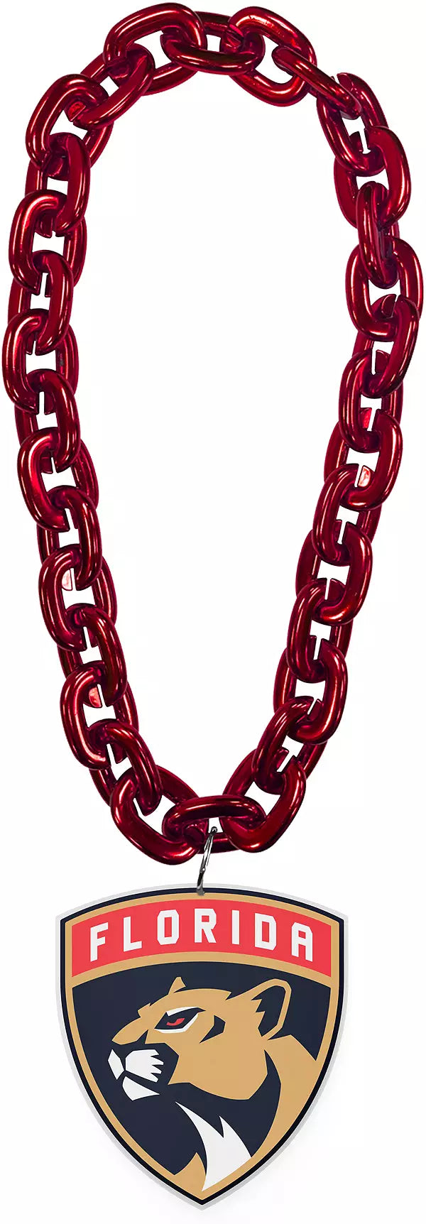 Florida Panthers Plastic Fan Chain - Red Chain
