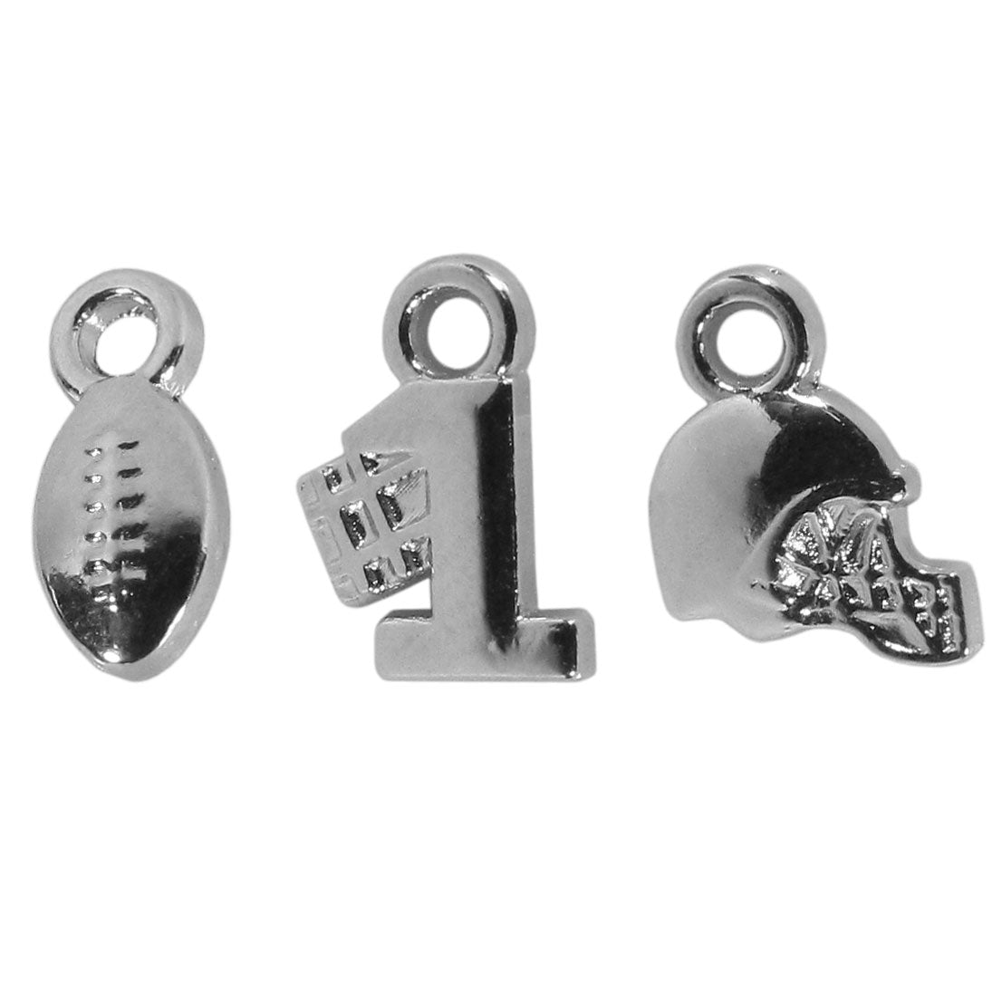 Miami Hurricanes Charm Bangle Bracelet - Silver