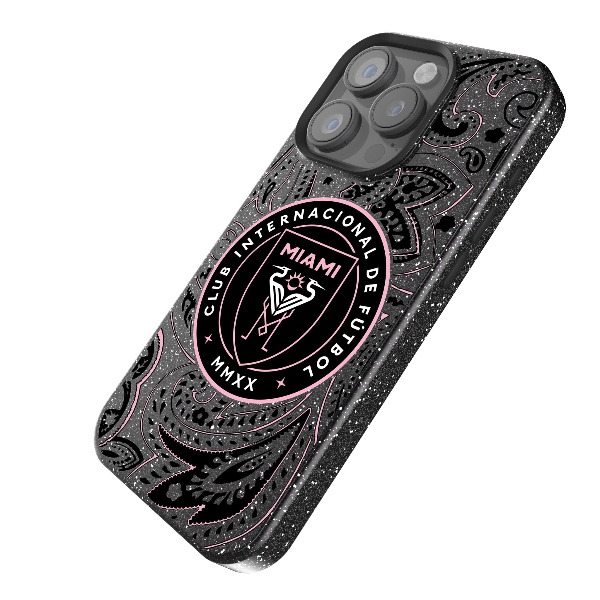 Inter Miami CF Paisley Bling Phone Case