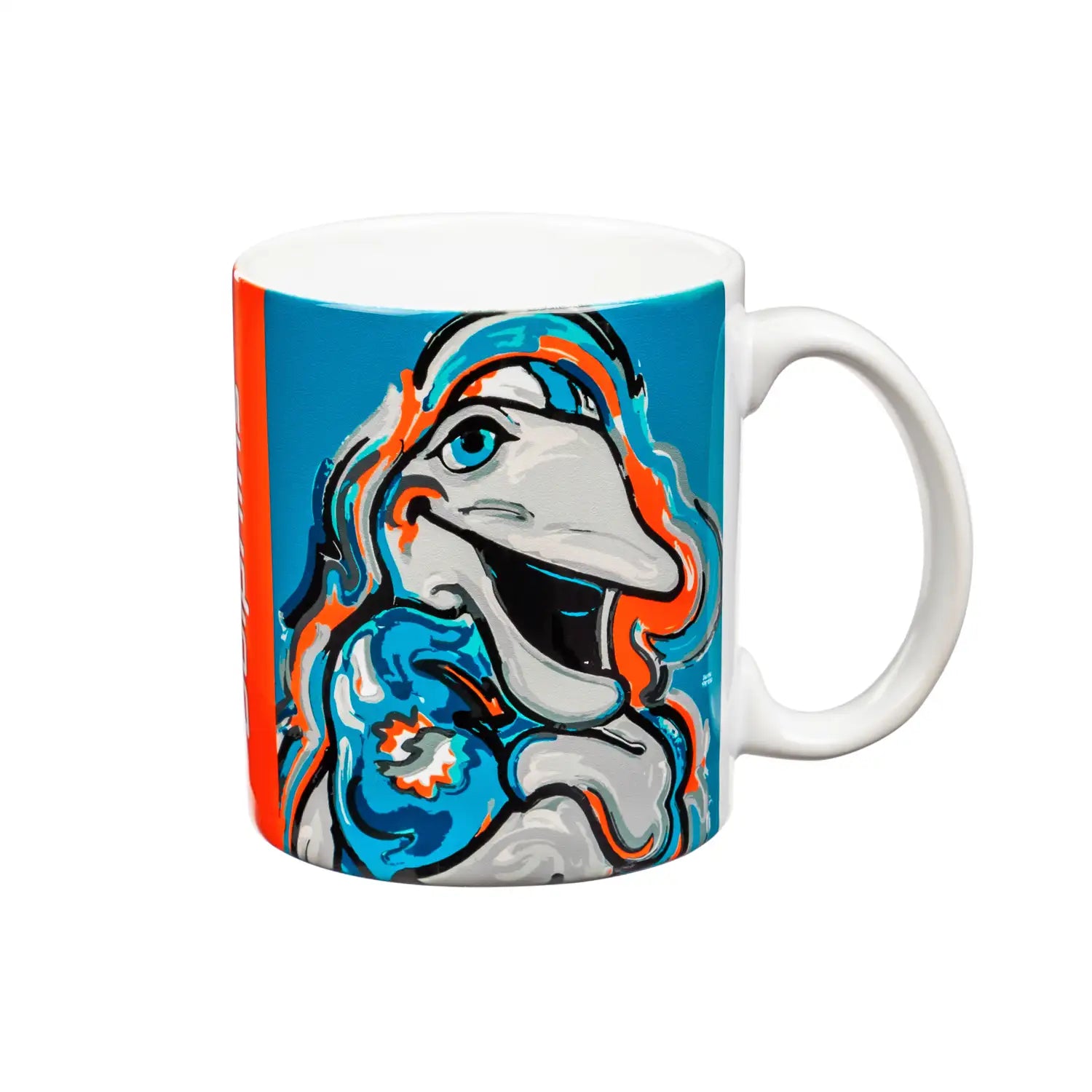 Miami Dolphins Justin Patten TD Design Coffee Mug - 11 Oz