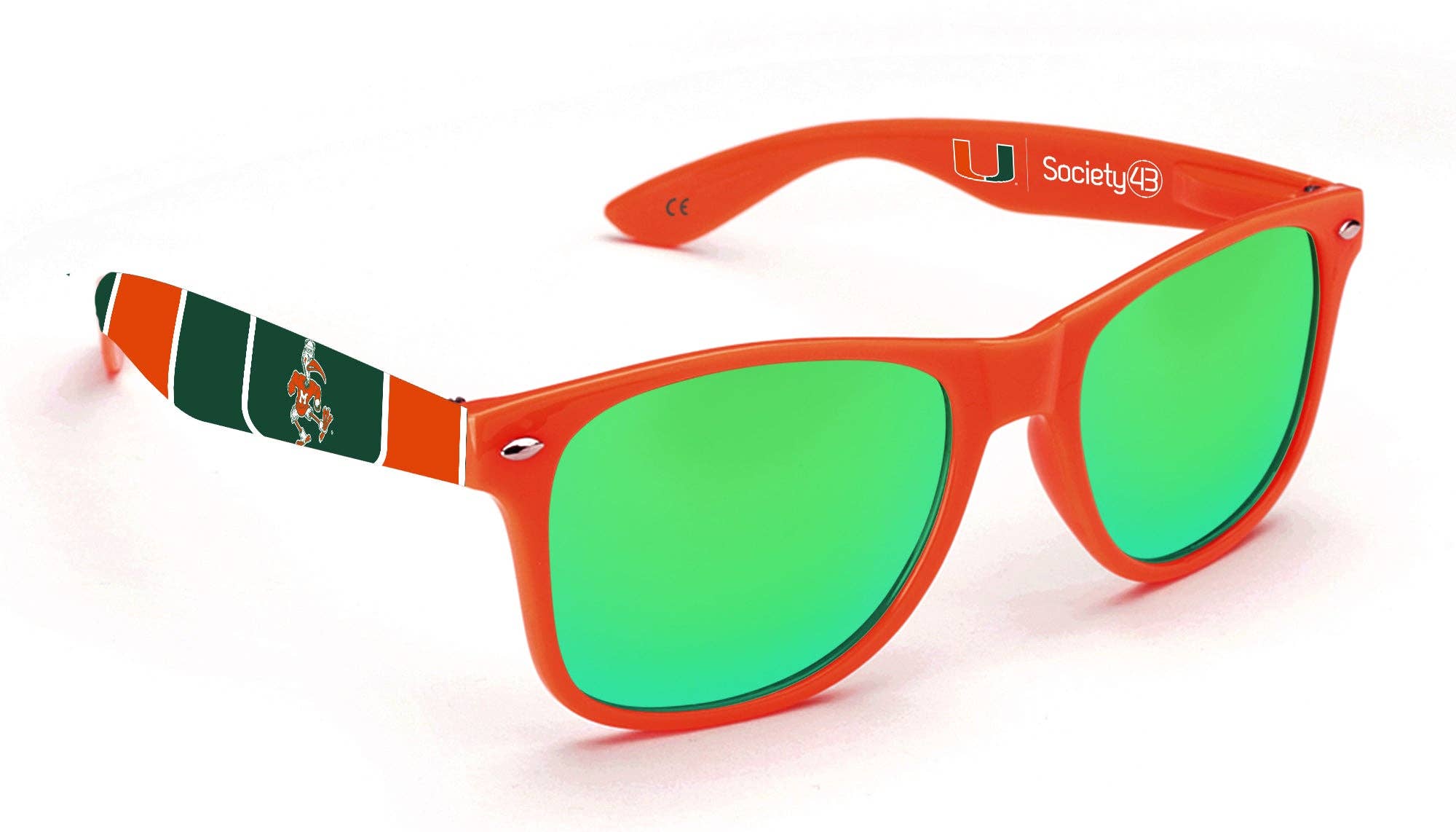 Miami Hurricanes Limited Edition Wayfair Sunglasses - Orange