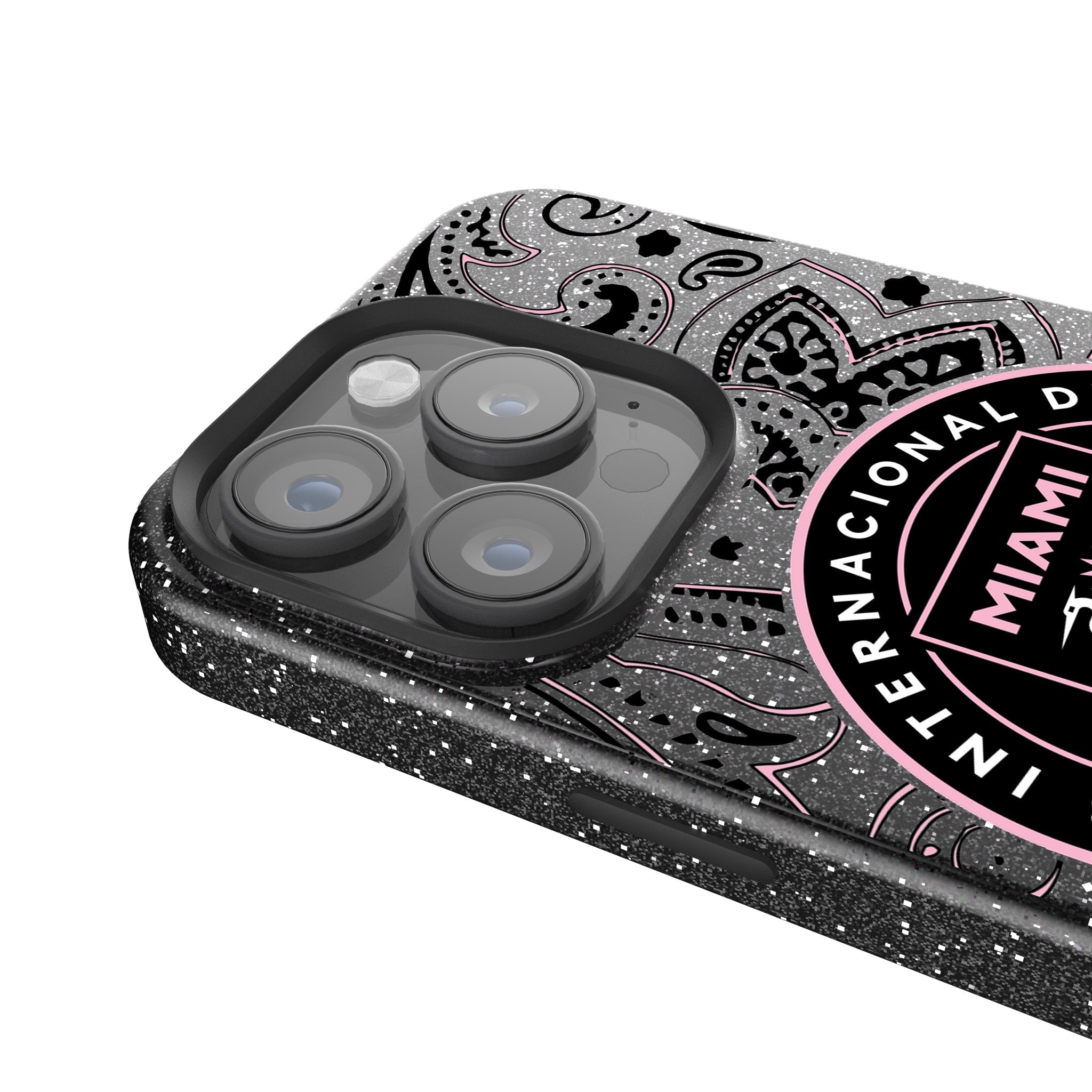 Inter Miami CF Paisley Bling Phone Case