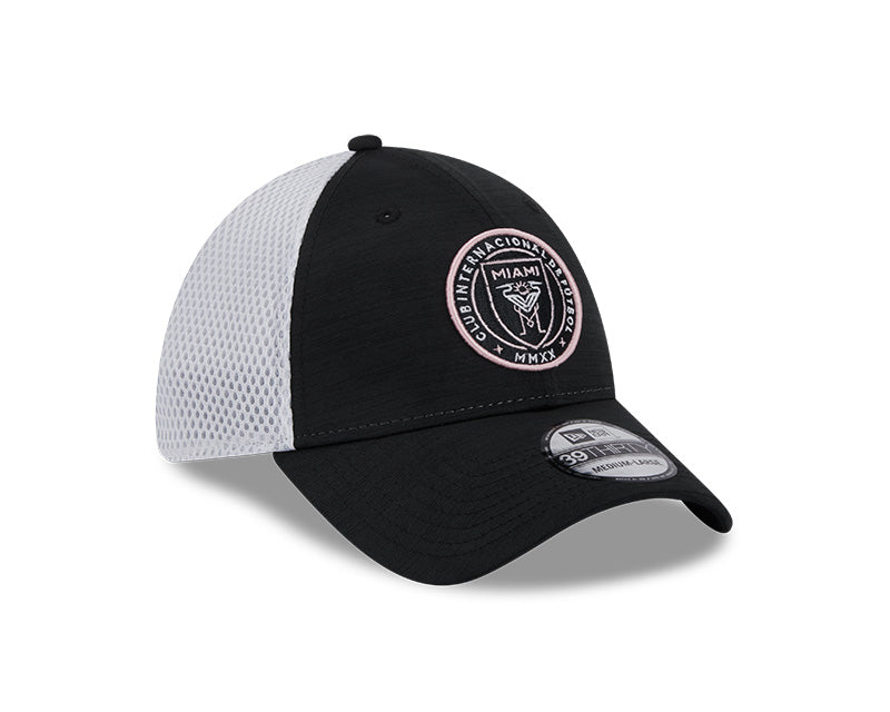 Inter Miami CF New Era 39Thirty Gameday Neo Flex Fitted Hat - Black/White