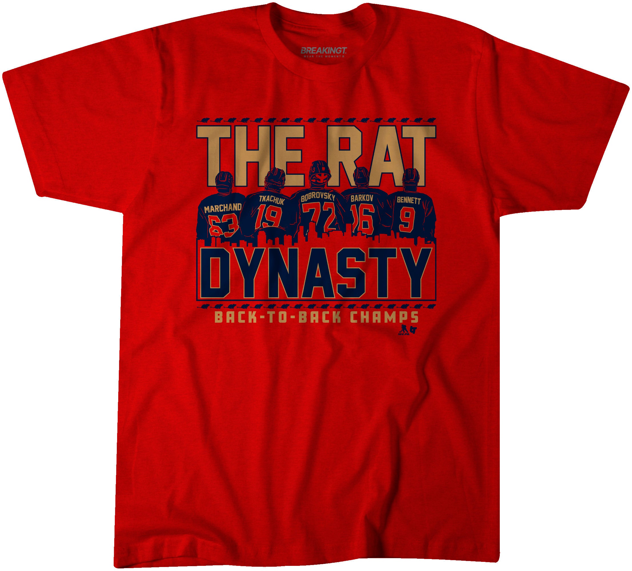Florida Panthers Breaking T Rat Dynasty - Red