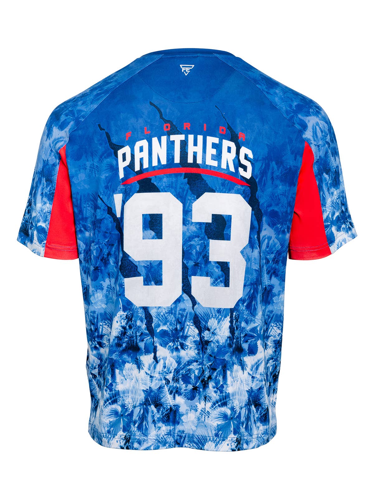 Florida Panthers Sublimated Floral Ice T-Shirt - Blue