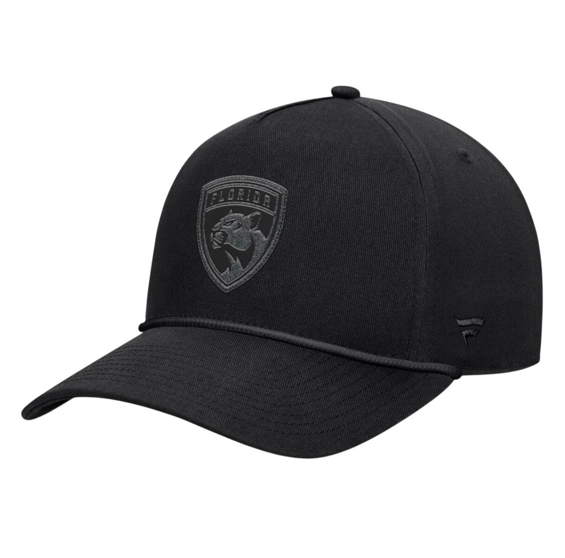 Florida Panthers Fanatics Vertical Adjustable Rope Hat - Black