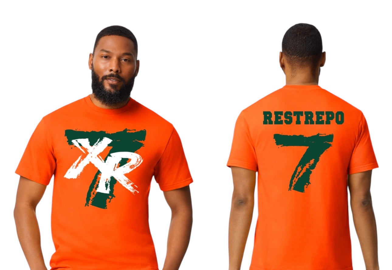 Xavier Restrepo XR7 T-Shirt - Orange