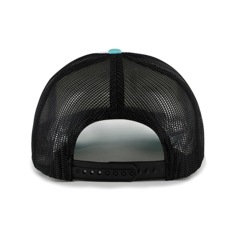 Miami Marlins 47 Brand Cooperstown Rewind Script Trucker Hat