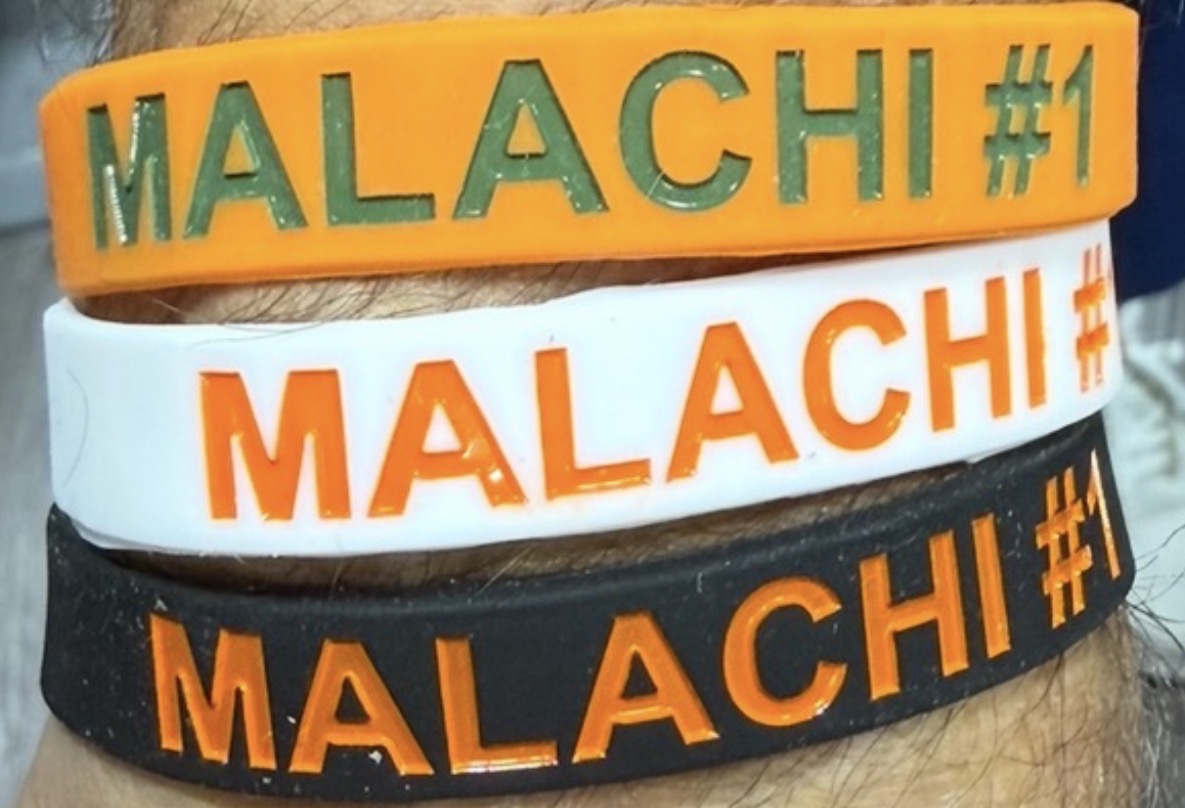 Malachi #1 G.A.B.O.S. Silicone Wrist Band
