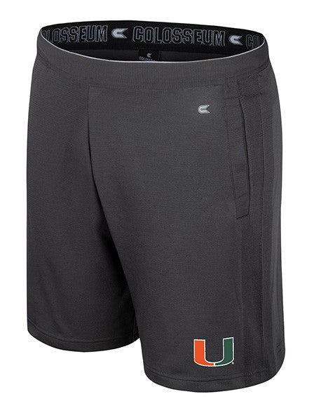 Miami Hurricanes Colosseum Forget Shorts - Charcoal