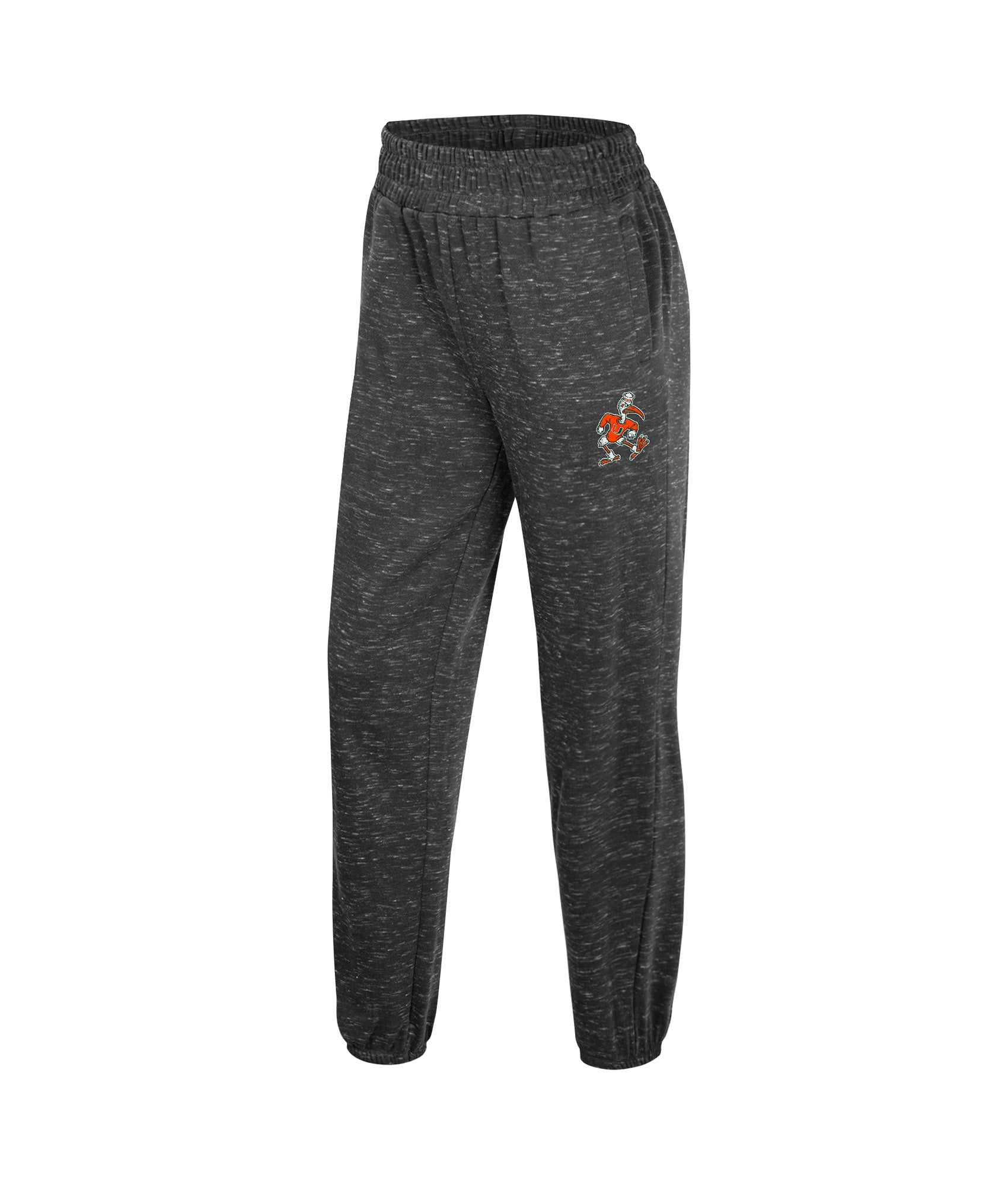 Miami Hurricanes Colosseum Women's Gabriel Boyfriend Jogger - Charcoal