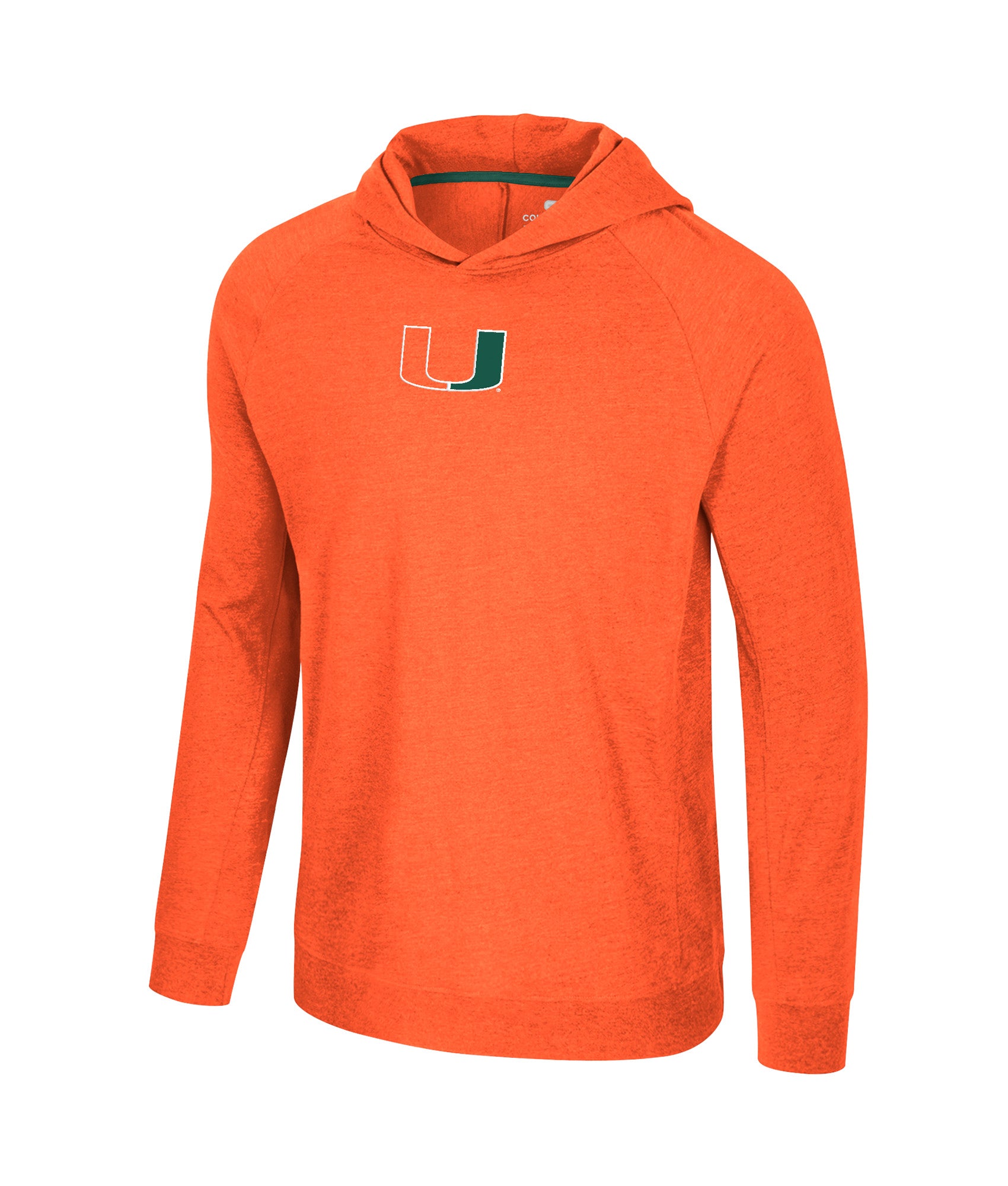 Miami Hurricanes Colosseum Back in Business L/S Hooded T-Shirt - Orange