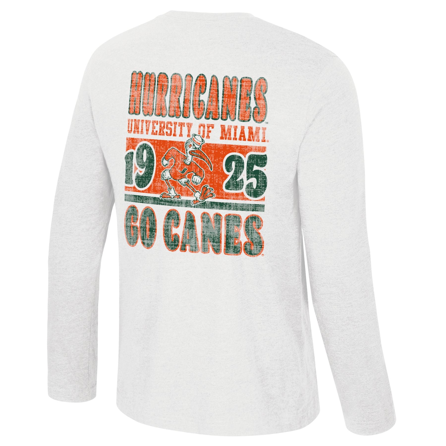 Miami Hurricanes Colosseum Carmy L/S T-Shirt - White