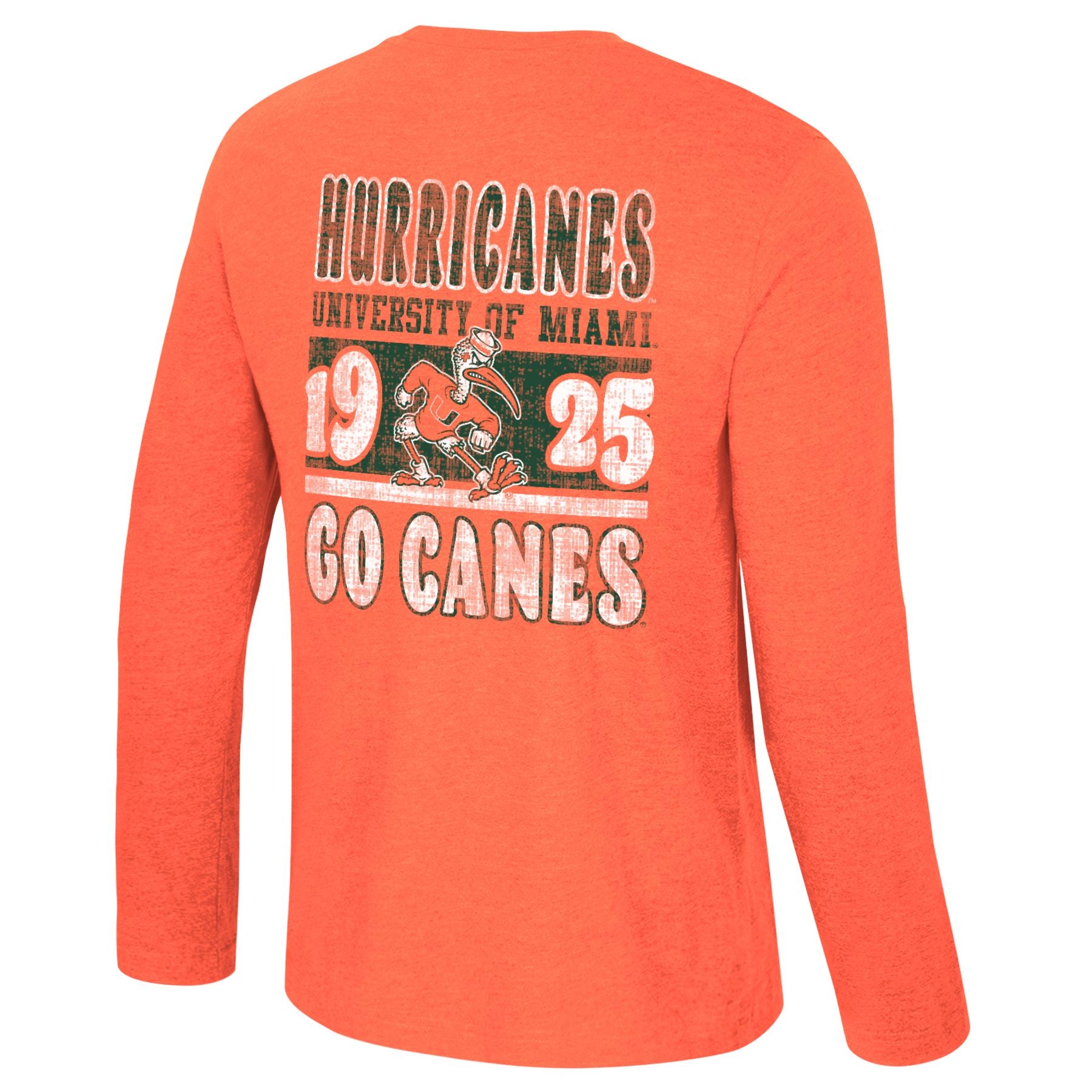 Miami Hurricanes Colosseum Carmy L/S T-Shirt - Orange
