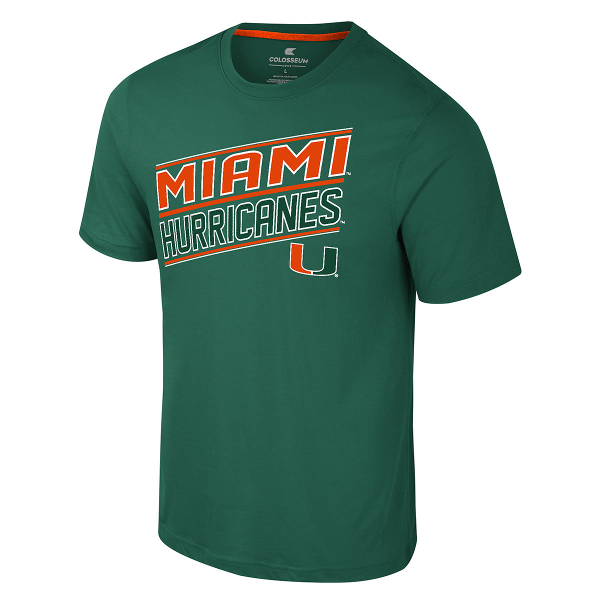 Miami Hurricanes Colosseum Truth T-Shirt - Green