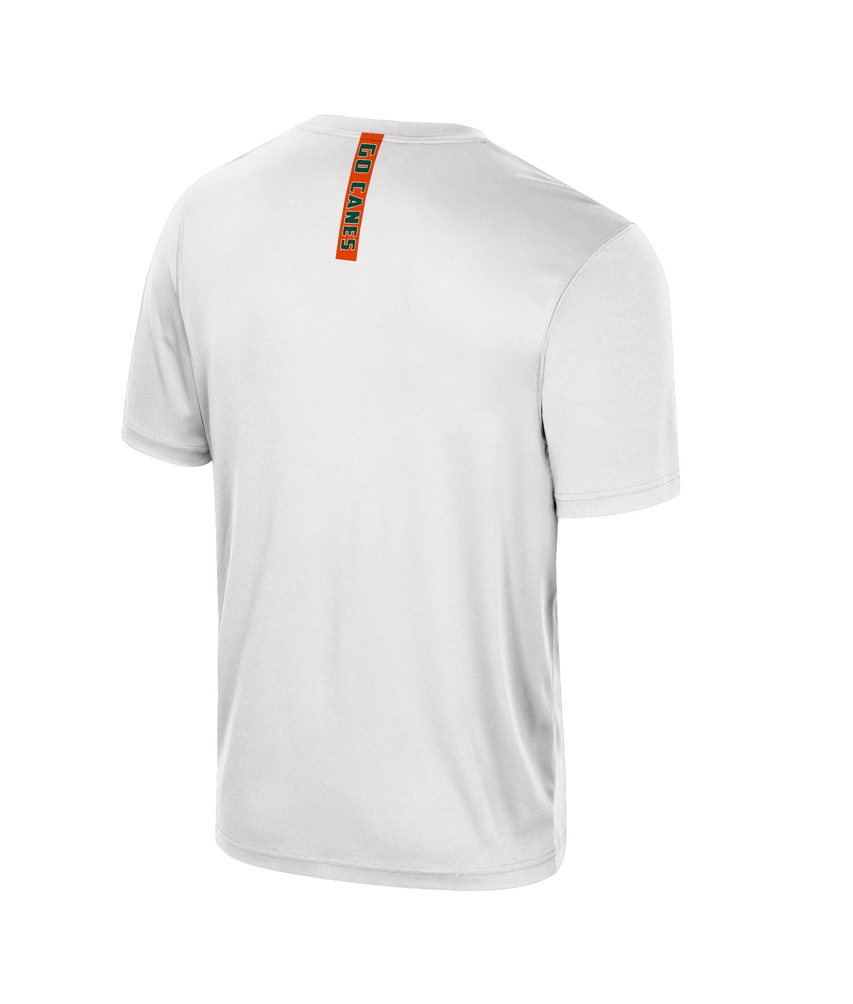 Miami Hurricanes Colosseum Bird Law T-Shirt - White