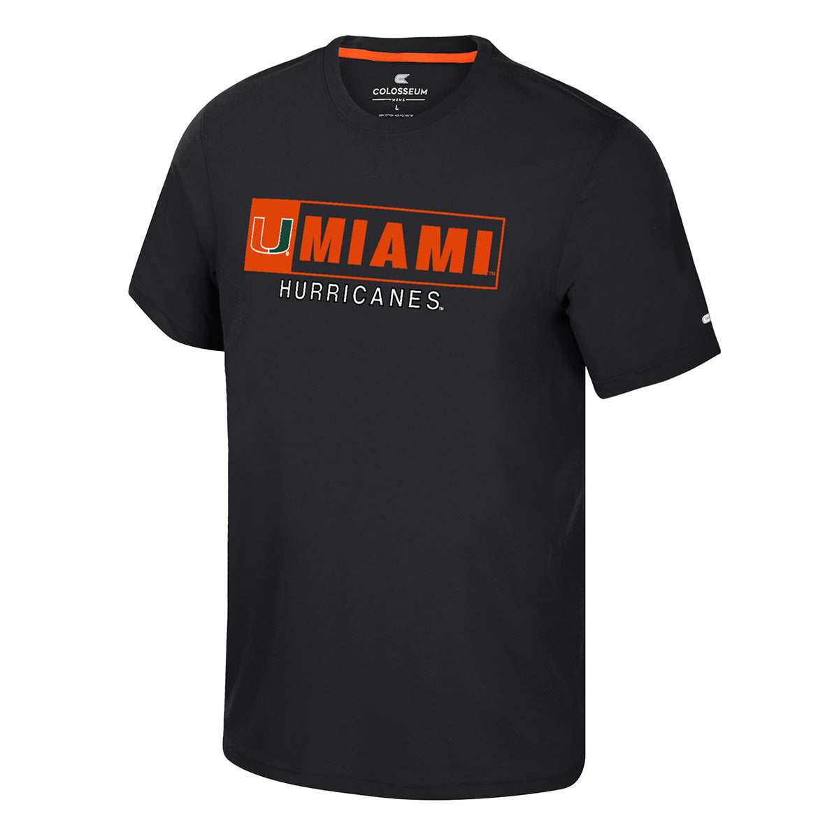 Miami Hurricanes Colosseum Rabban T-Shirt - Black