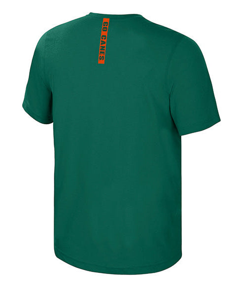 Miami Hurricanes Colosseum Rabban T-Shirt - Green