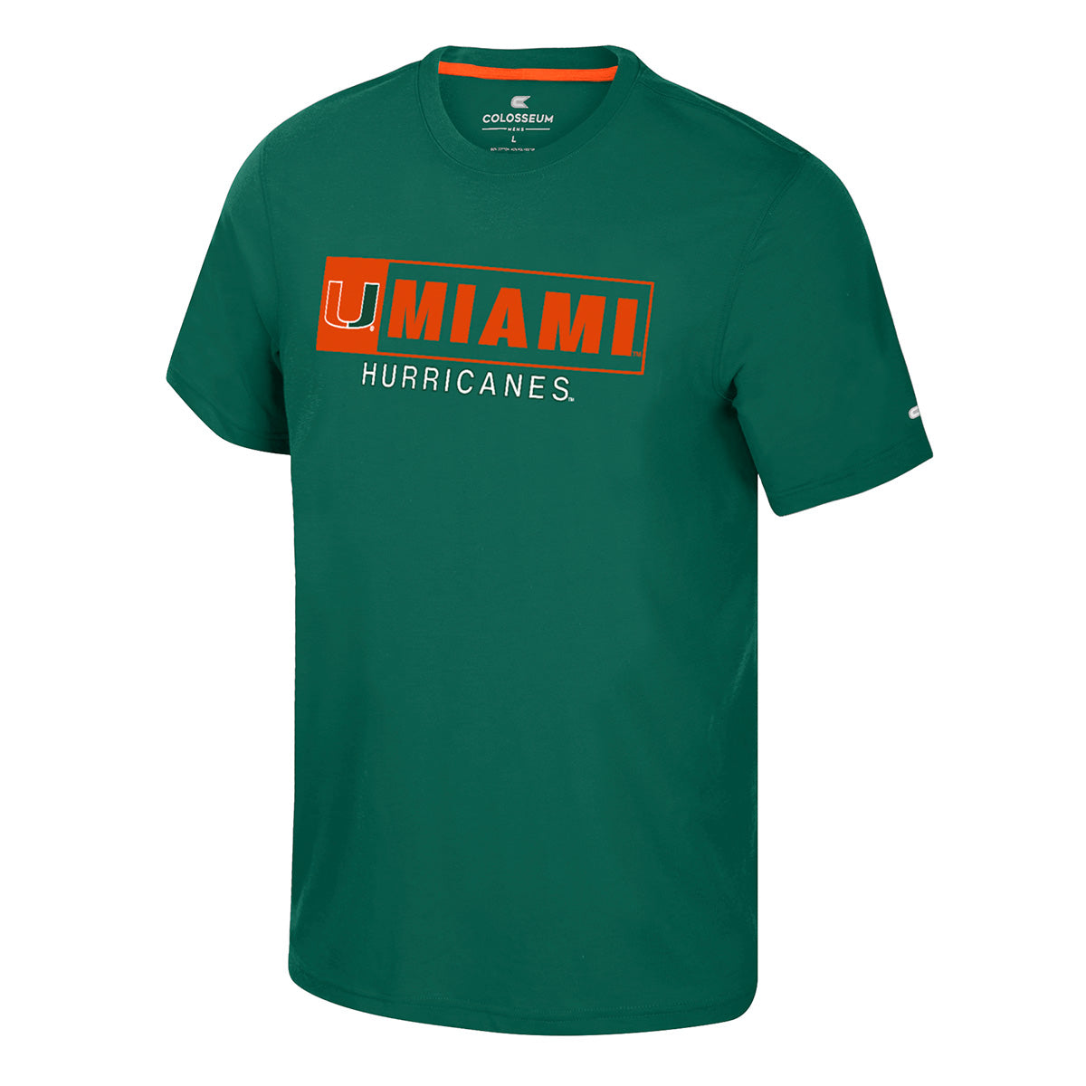 Miami Hurricanes Colosseum Rabban T-Shirt - Green