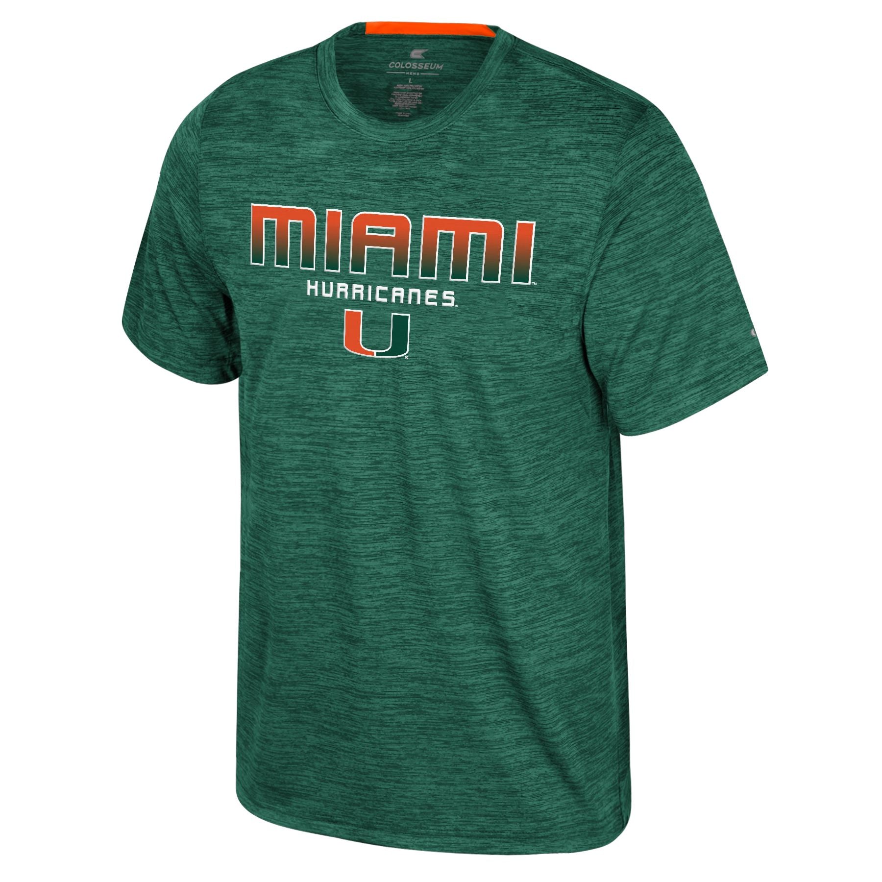 Miami Hurricanes Colosseum Consistency T-Shirt - Green