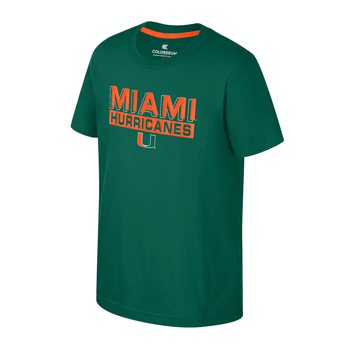 Miami Hurricanes Colosseum Youth KRIL T-Shirt - Green