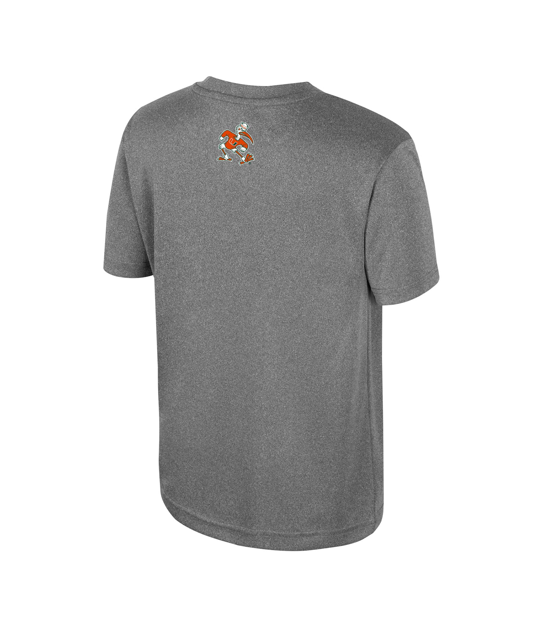 Miami Hurricanes Colosseum Youth Nightosphere T-Shirt - Heather Charcoal