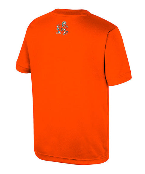 Miami Hurricanes Colosseum Youth Memory Vault T-Shirt - Orange