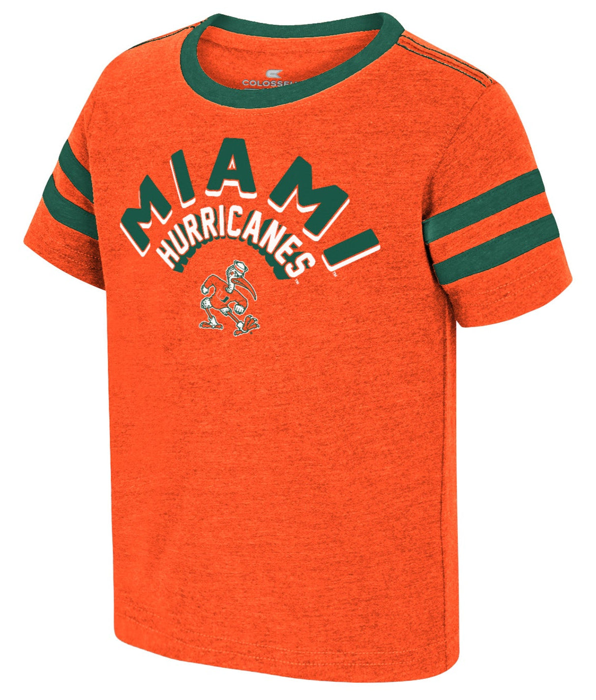 Miami Hurricanes Colosseum Toddler Shermy T-Shirt - Orange