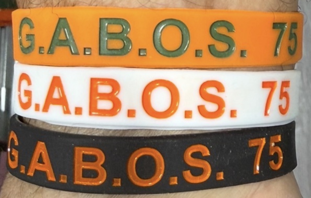 Malachi #1 G.A.B.O.S. Silicone Wrist Band