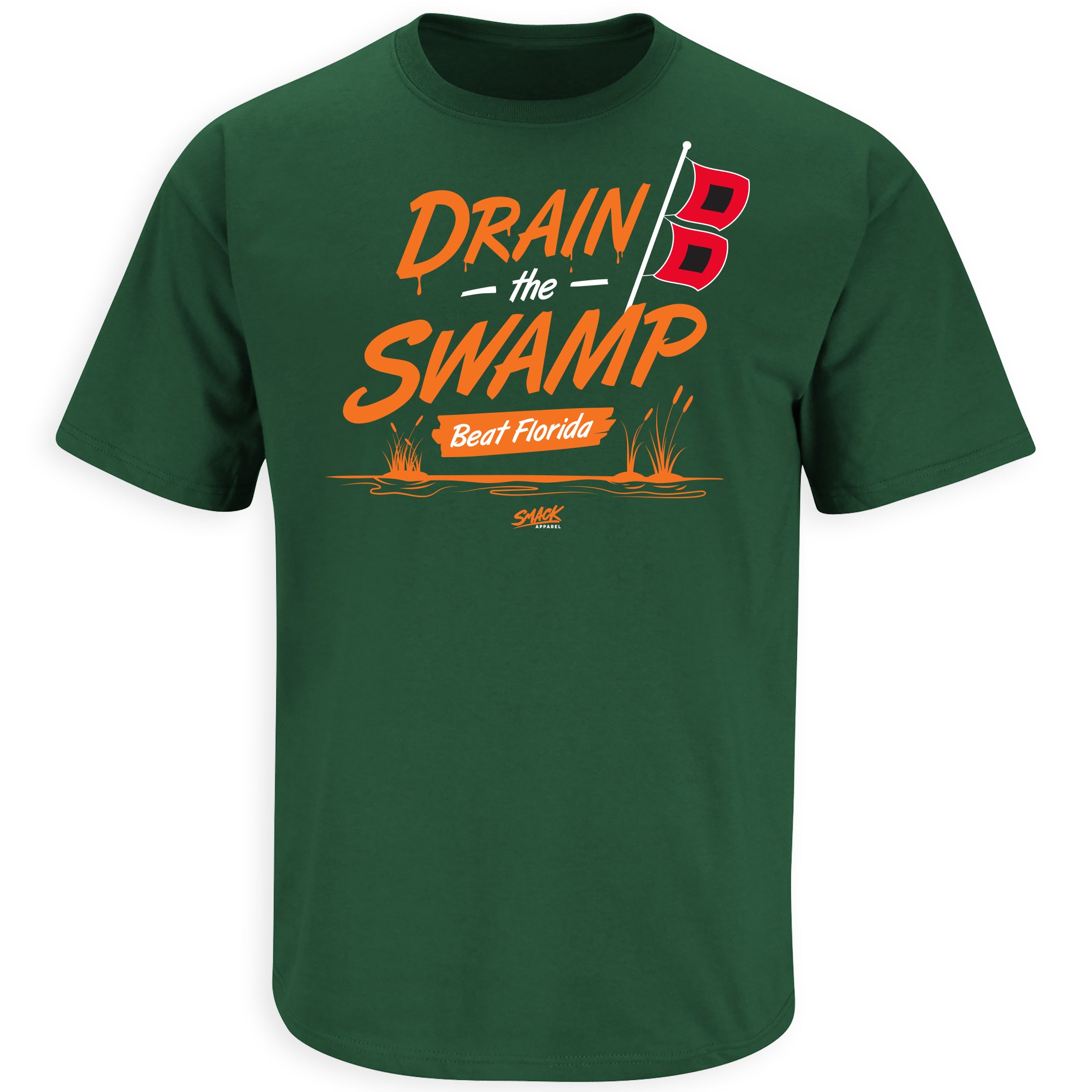 Drain the Swamp - Beat Florida - T-Shirt - Green