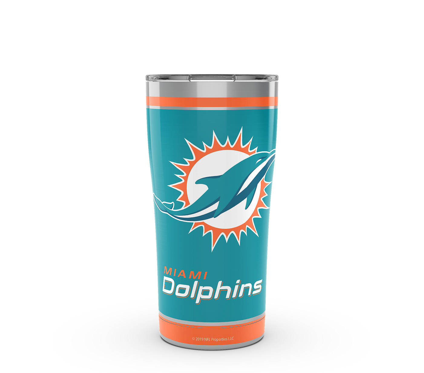 Miami Dolphins 20oz Tervis Touchdown Tumbler w/ Lid - Aqua