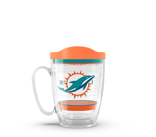 Miami Dolphins Tervis Mug Tumbler w/ Lid - 16 oz.