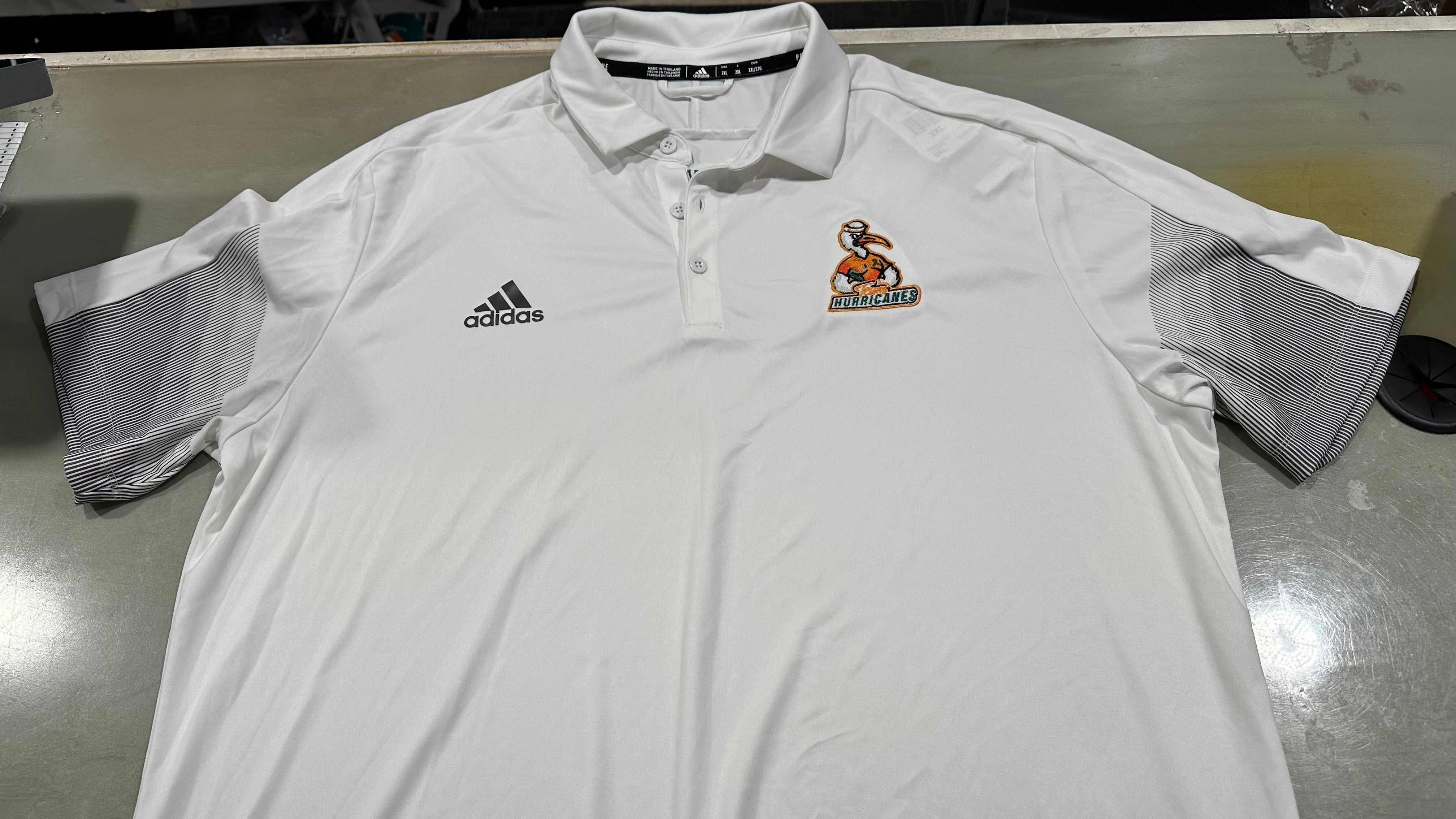 Team Hurricanes DCC Staff Polo White - Men