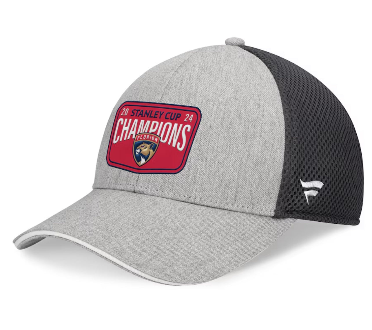 Florida Panthers 2024 Stanley Cup Champions Locker Room Hat - Gray
