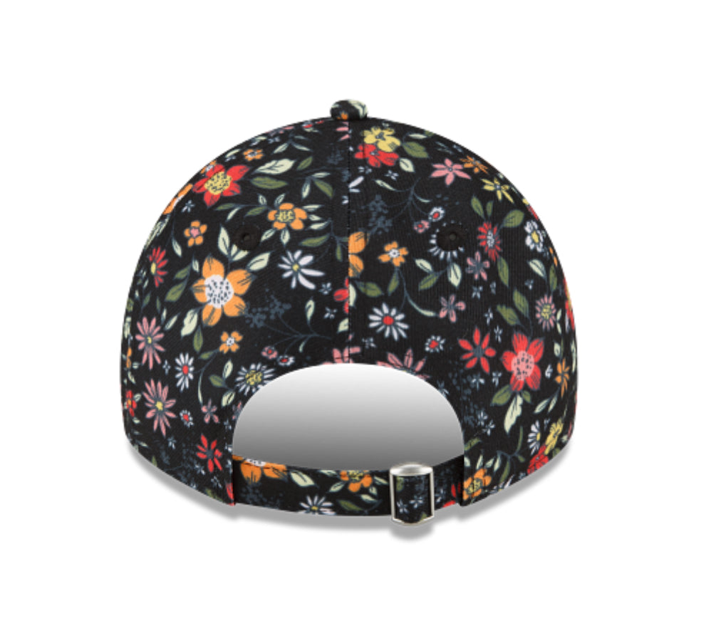 Inter Miami CF MLS New Era Women's 9Twenty Floral Adjustable Hat - Black