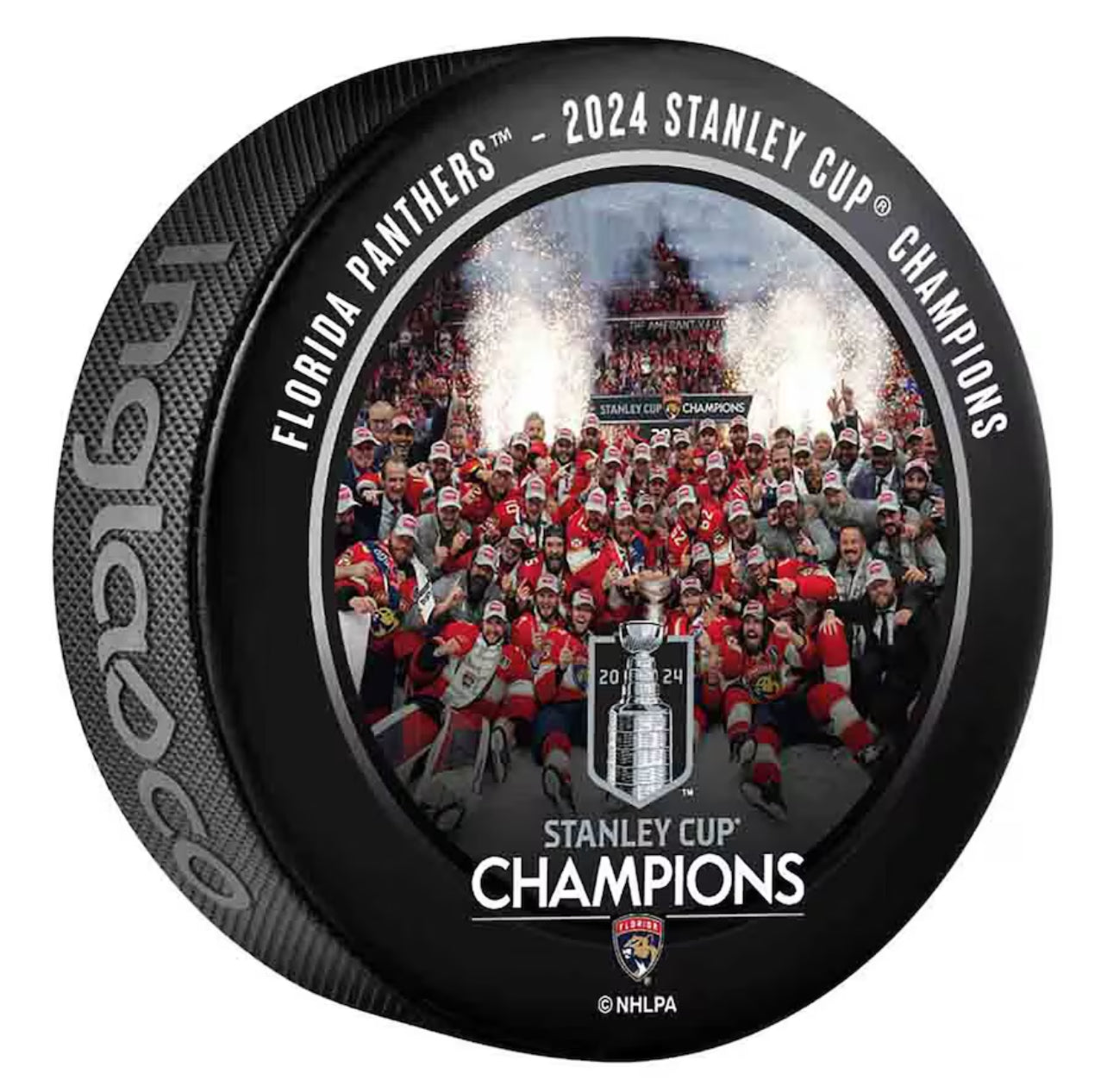 Florida Panthers 2024 Stanley Cup Champions Celebration Souvenir Collector Puck