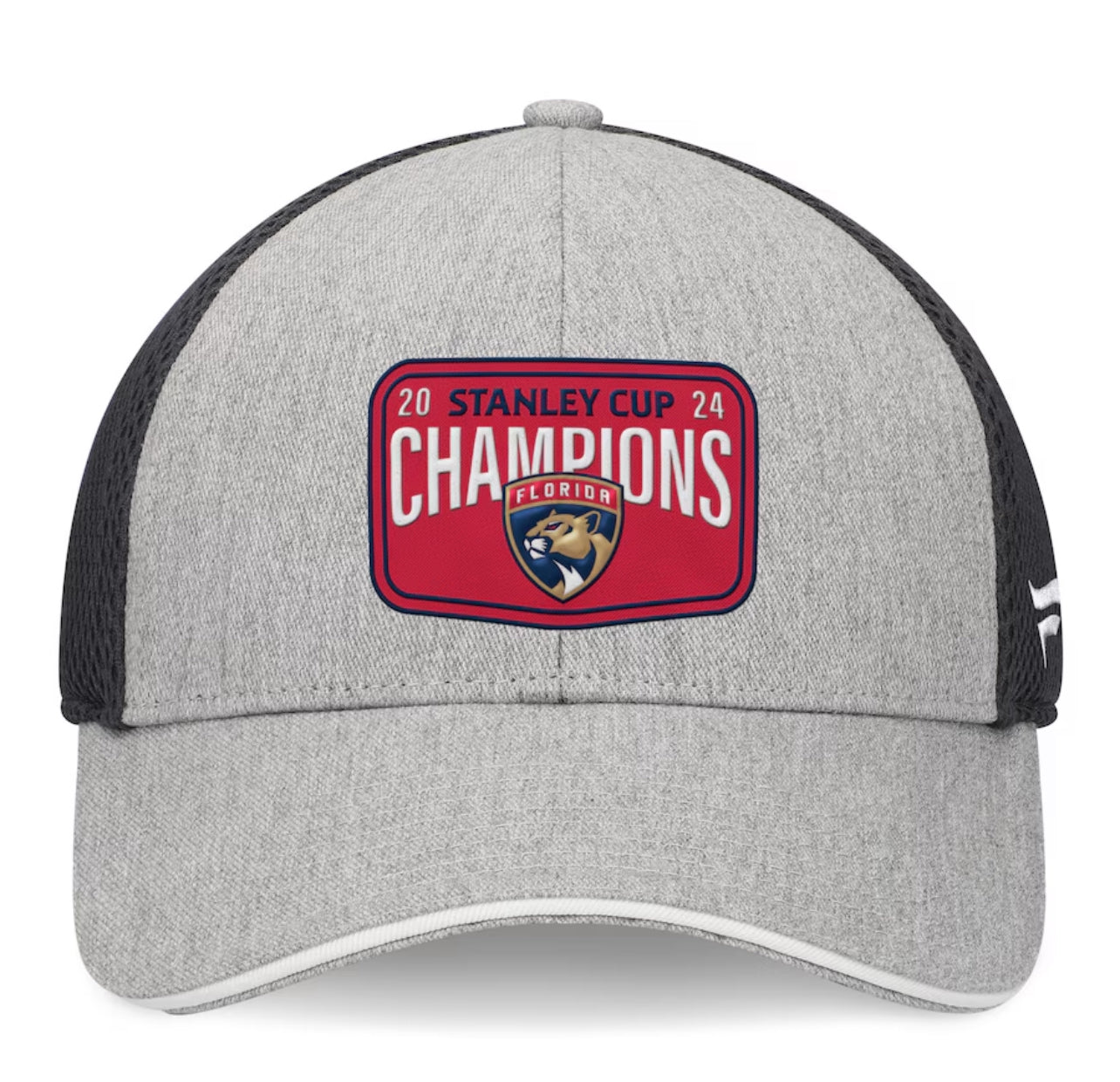 Florida Panthers 2024 Stanley Cup Champions Locker Room Hat - Gray