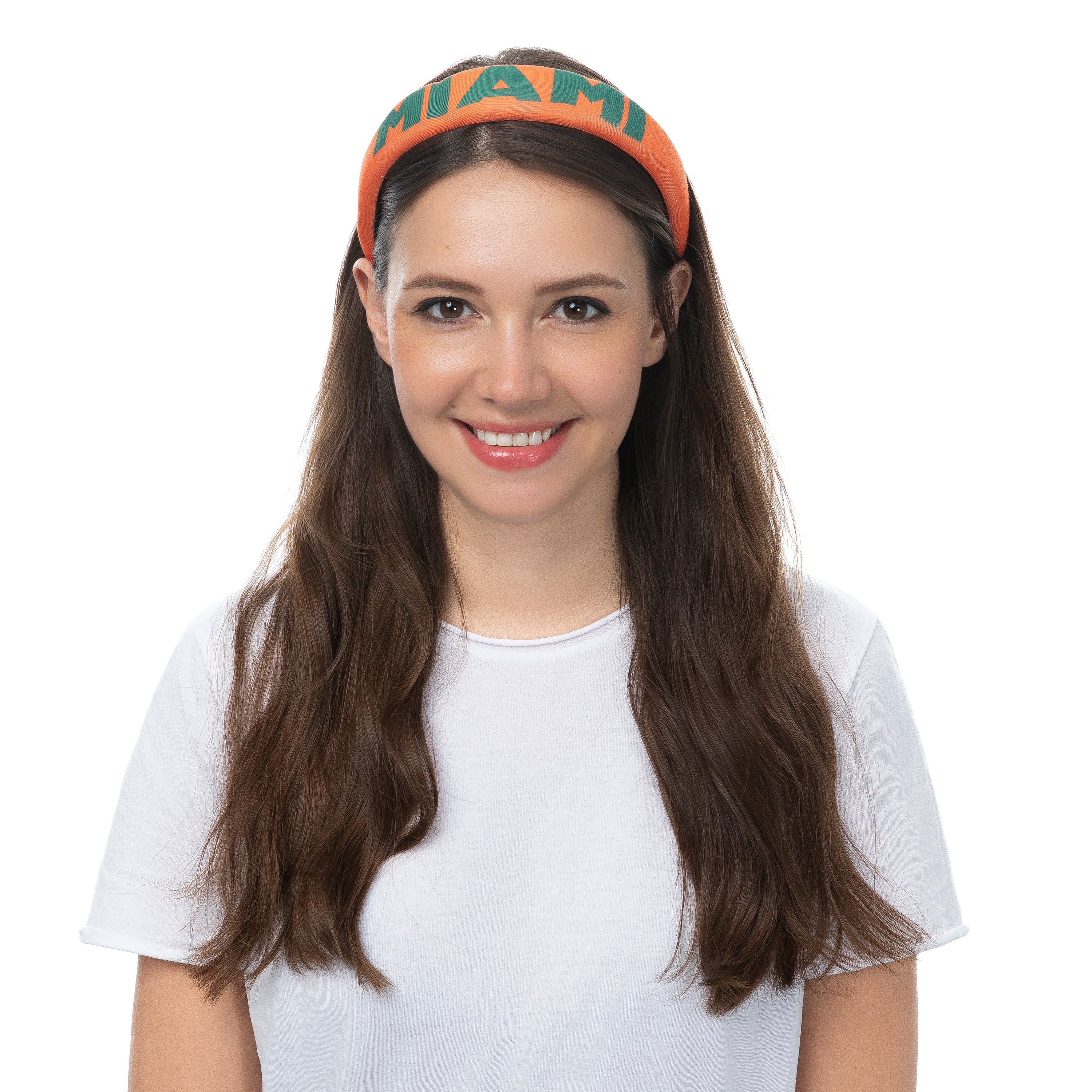 Miami Hurricanes Zoozatz Blair Headband - Orange