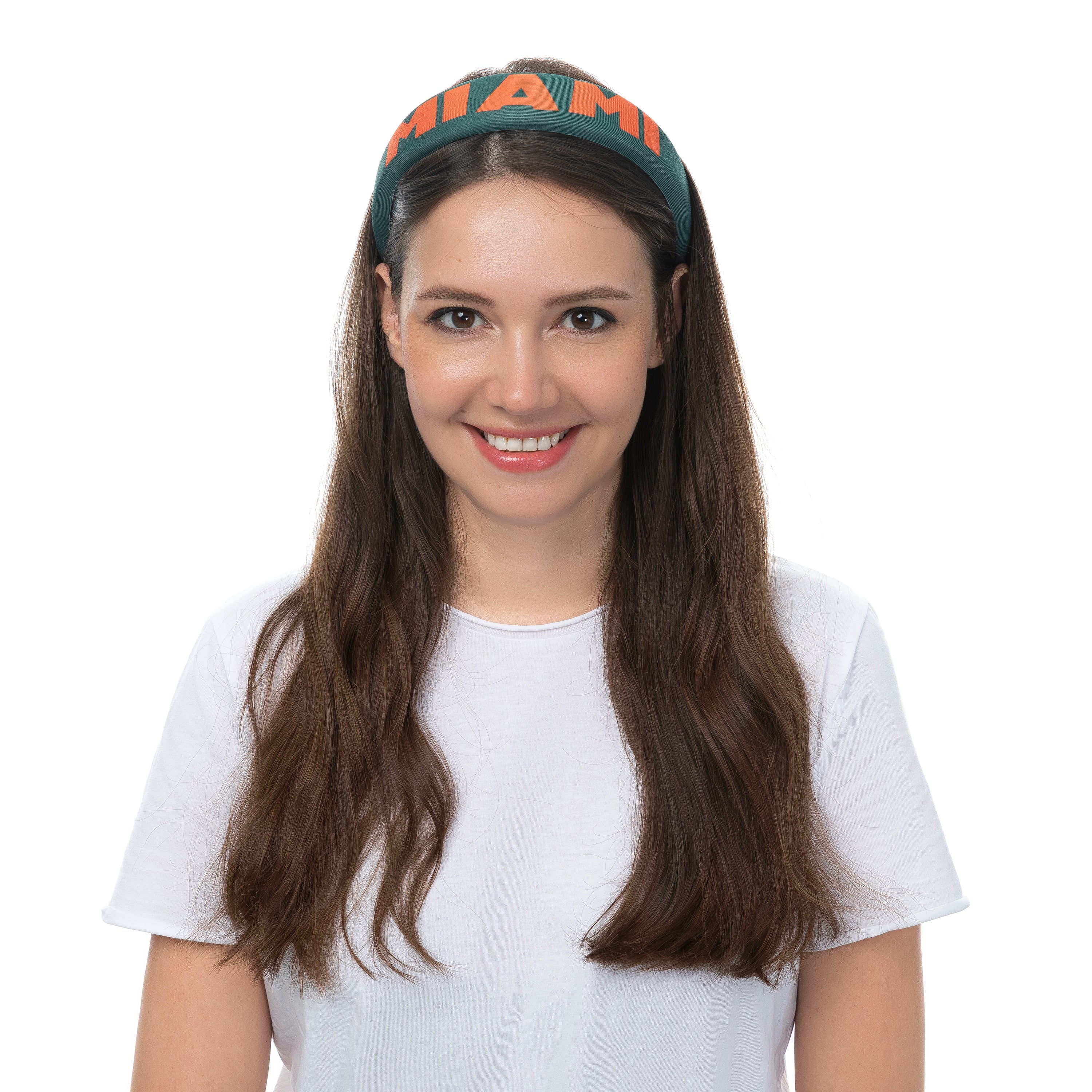 Miami Hurricanes Zoozatz Blair Headband - Green