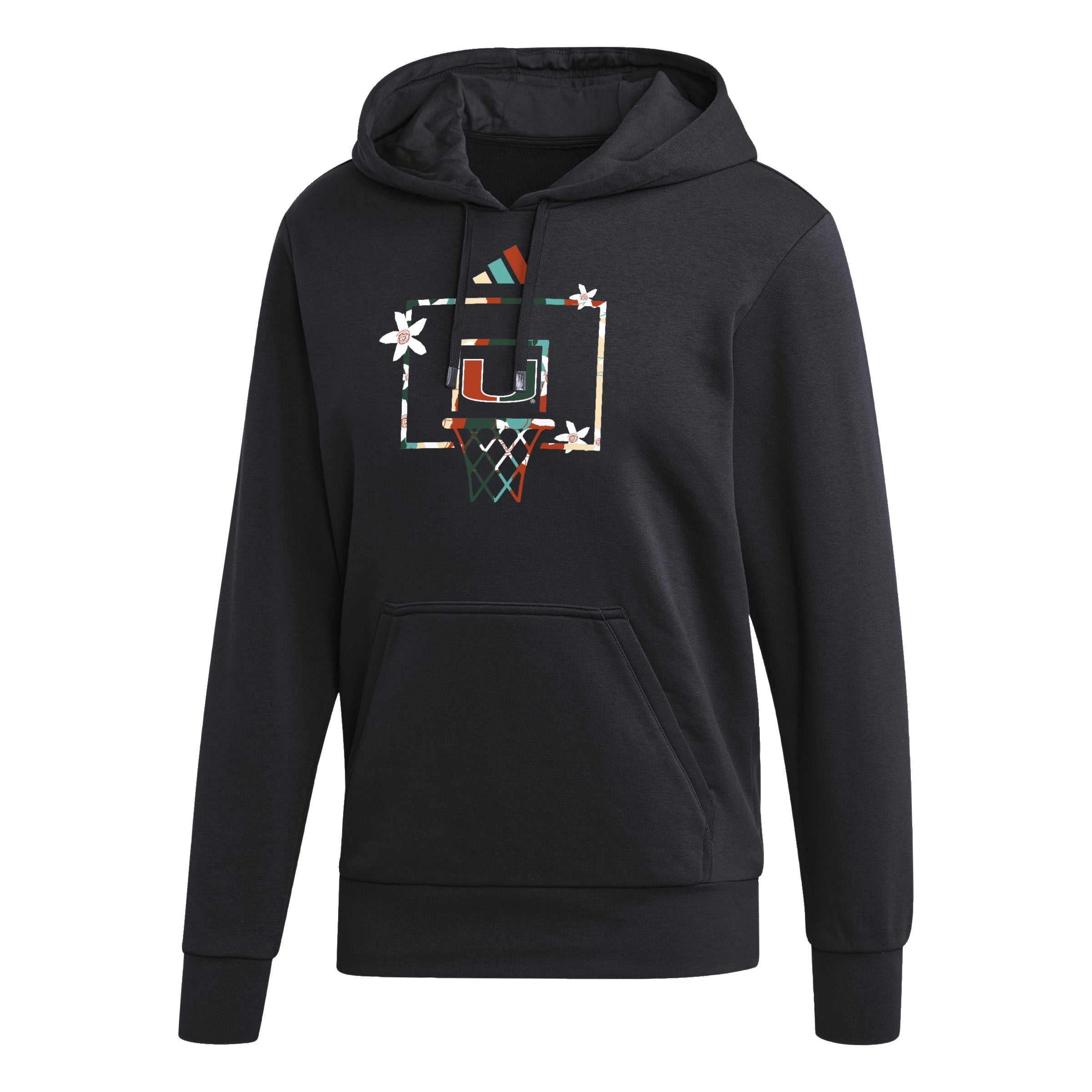 Miami Hurricanes adidas Honoring Black Excellence Pullover Hoodie - Black