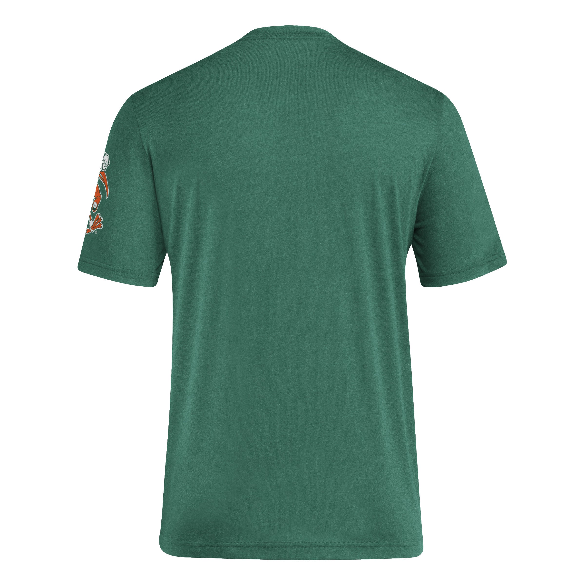 Miami Hurricanes adidas Slogan Tri-Blend T-Shirt - Green