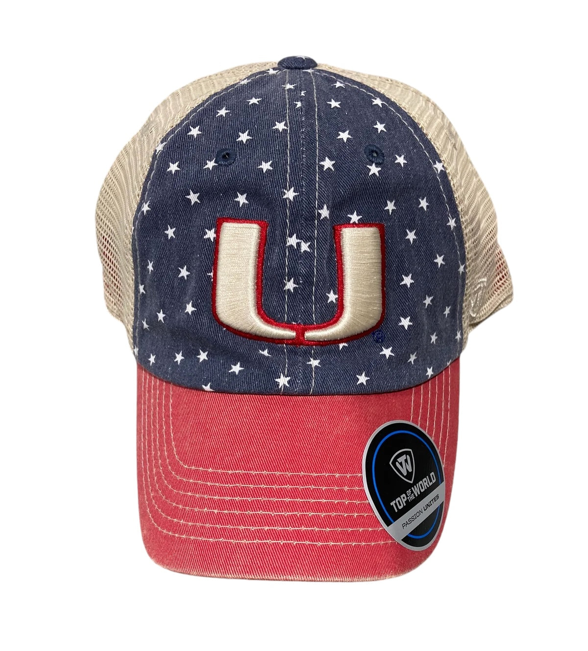Miami Hurricanes Freedom Stars & Stripes Trucker Hat