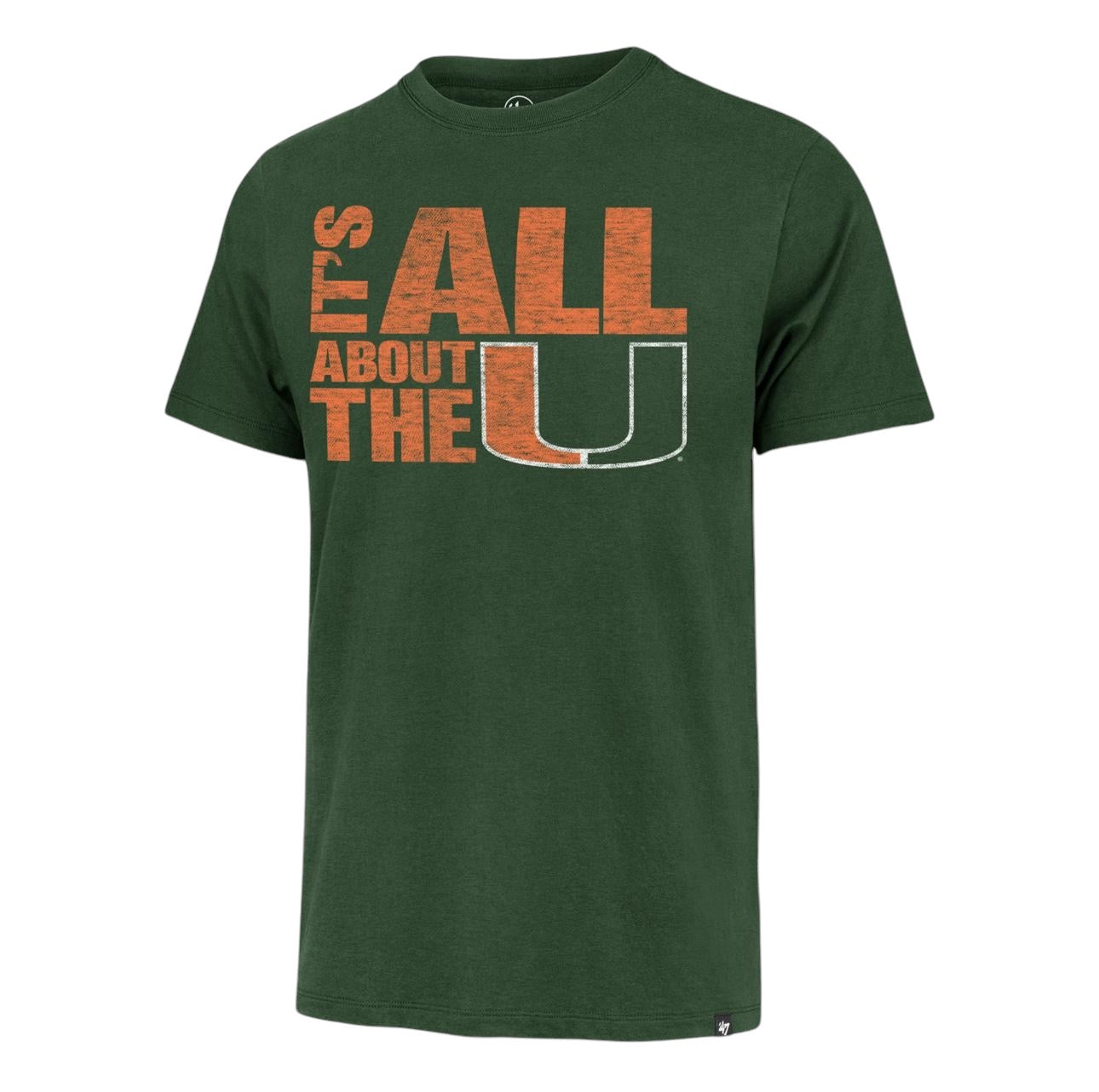 Miami Hurricanes 47 Brand Regional Franklin T-Shirt - Green