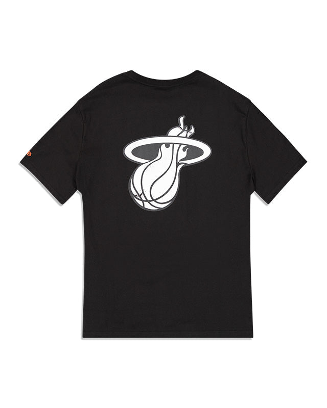 Miami Heat New Era 2023 City Edition MIA T-Shirt - Black